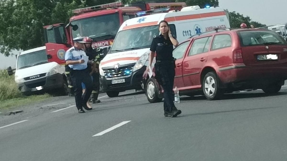 Accident mortal în Popești Leordeni! Un șofer beat și drogat a omorât o femeie și a lovit cinci mașini