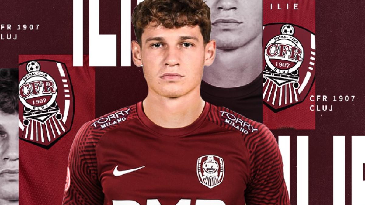 Internaționalul român de tineret, Matei Ilie, este noul fundaș al CFR Cluj