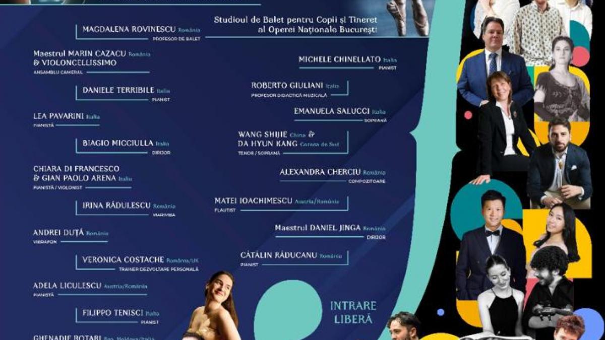 Mari tineri artiști, la Focșani. De la membrii ansamblului Violoncellissimo și pianistul Cătălin Răducanu, la Orchestra Academiei Santa Cecilia din Roma. Festivalul Classic for Teens revine cu ediția a IV-a, între 20 şi 28 Septembrie 2023