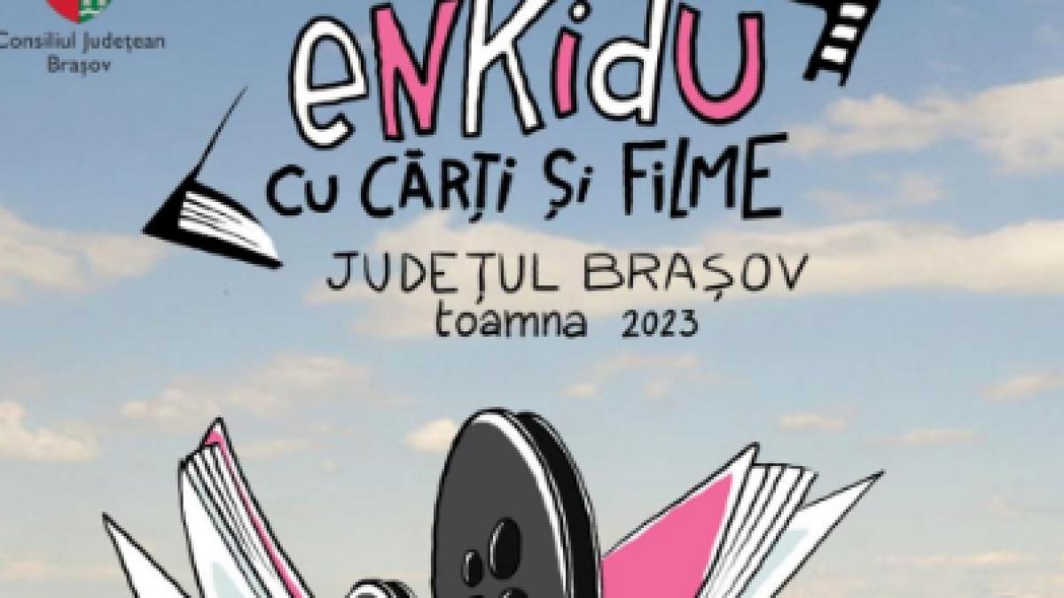 ENKIDU CU CĂRȚI ȘI FILME pleacă la drum atunci când încep școlile.