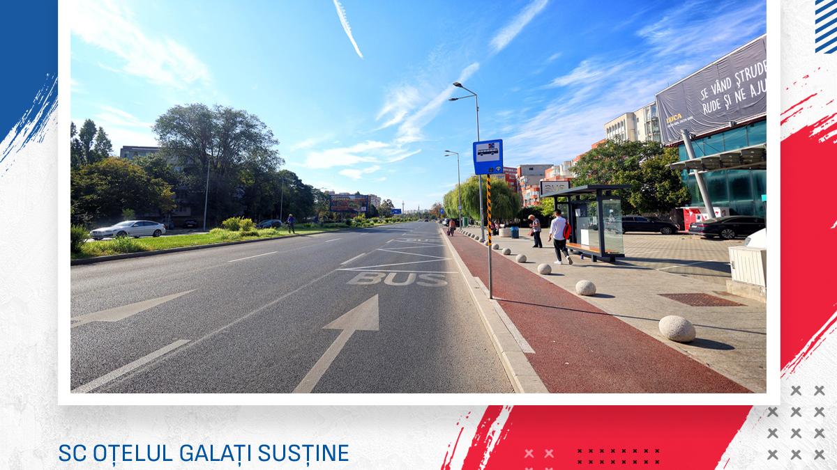 Oțelul Galați îndeamnă șoferii să meargă vineri cu autobuzul