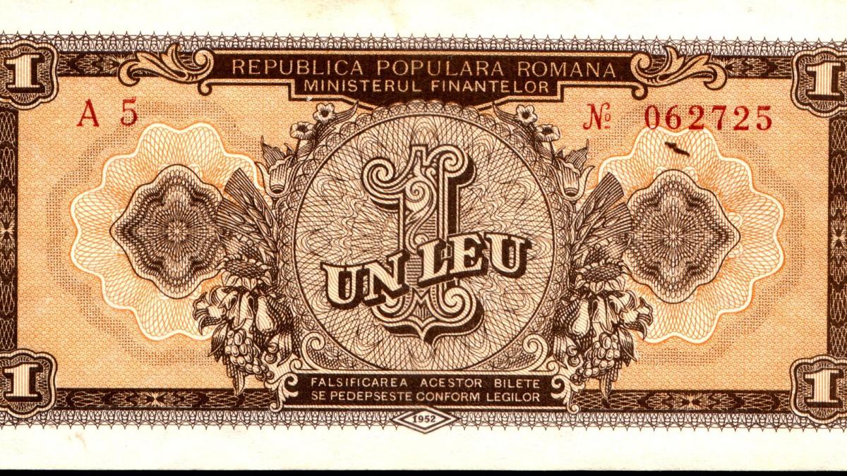 Istoria leului, moneda națională a României
