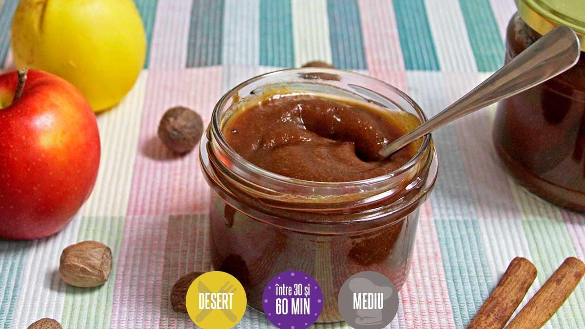 Apple Butter, rețeta surprinzătorului unt de mere