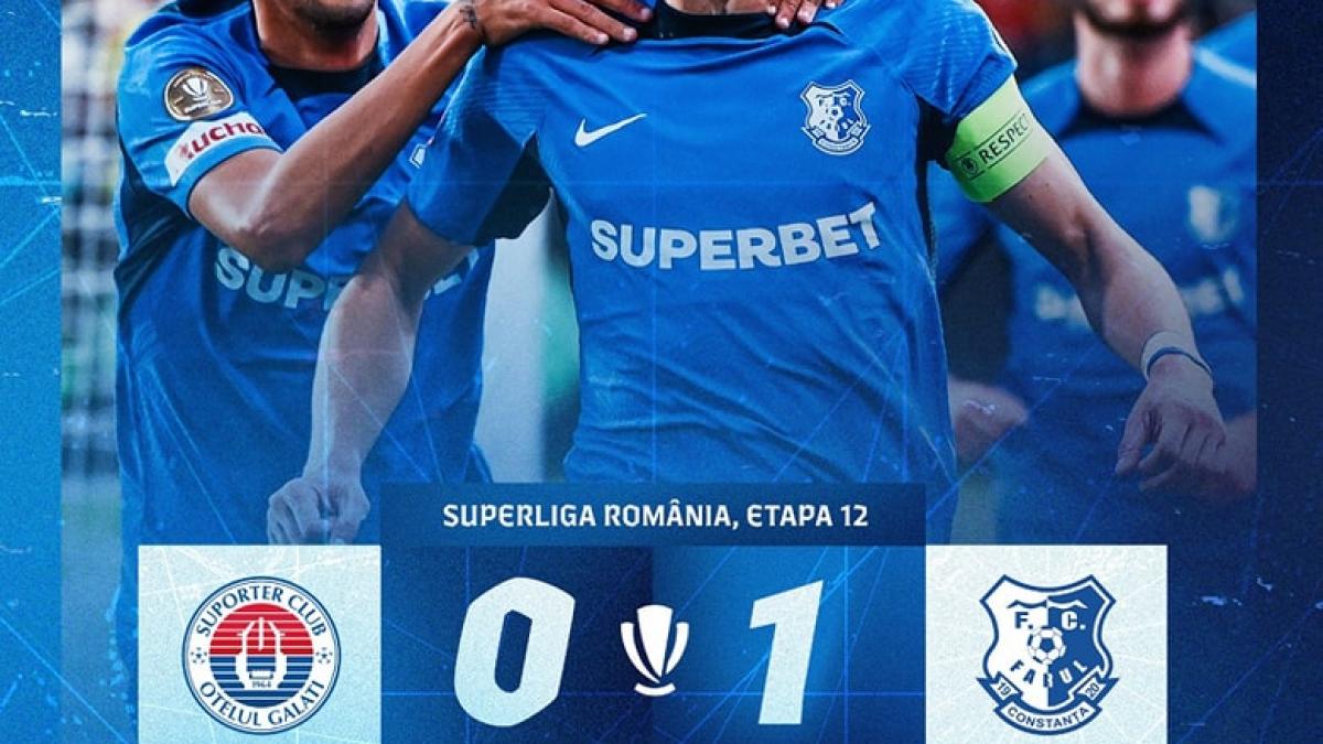 Dorinel Munteanu fără succes în fața lui Hagi în Superligă. Oțelul învinsă acasă de Farul