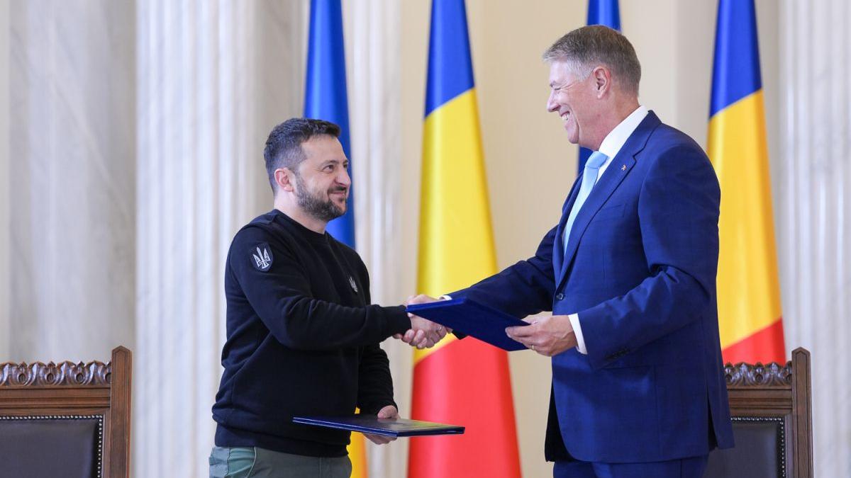 Klaus Iohannis şi Volodimir Zelenski au semnat o declaraţie politică prin care relaţia bilaterală între România şi Ucraina devine Parteneriat Strategic