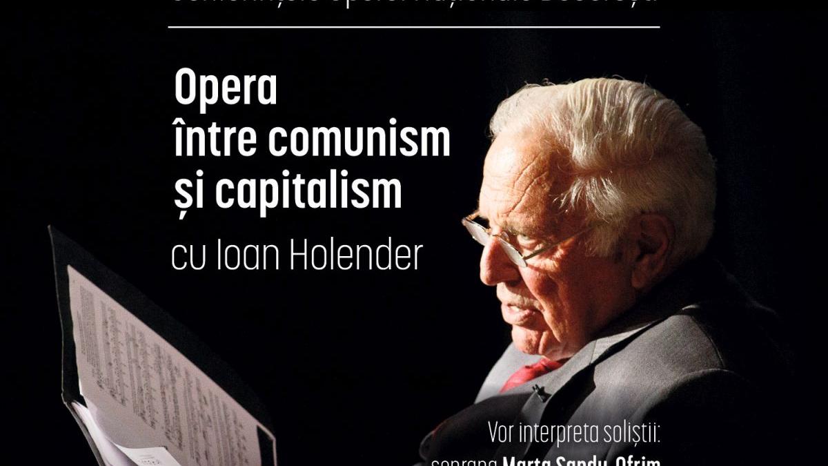 „Conferințele Operei”, „Opera Vie”, „Trei instrumente. Trei sonorități. O singură vibrație”, propunerile Operei Naționale București pentru ultima săptămână a lui octombrie