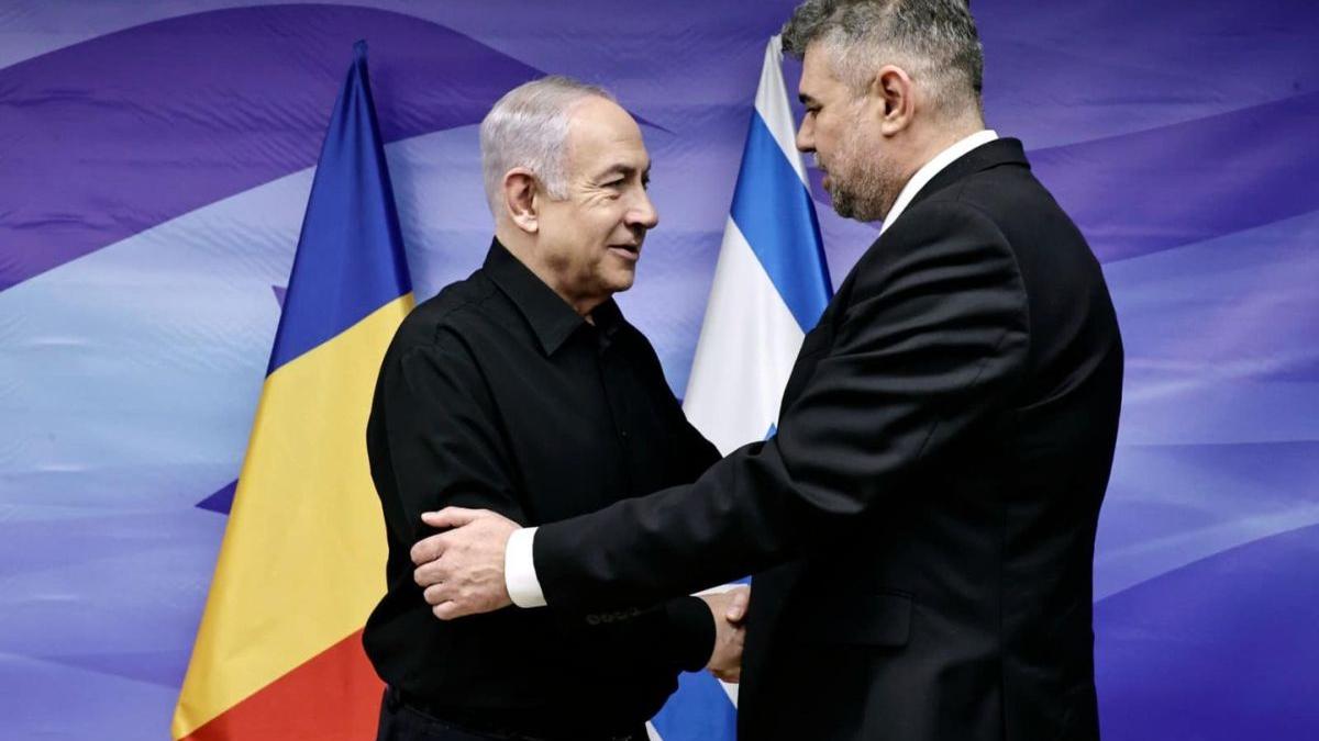 premierul ciolacu israel netanyahu