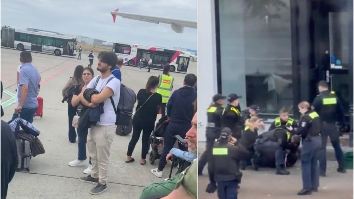 alerta bomba aeroport franta lille lyon bron nisa nantes toulouse beauvais