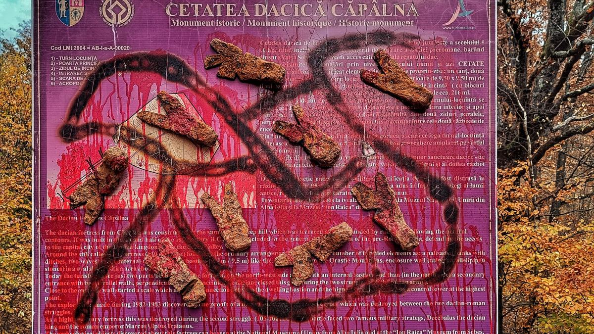 cetatea capalna vandalizata ancheta braconaj arheologic