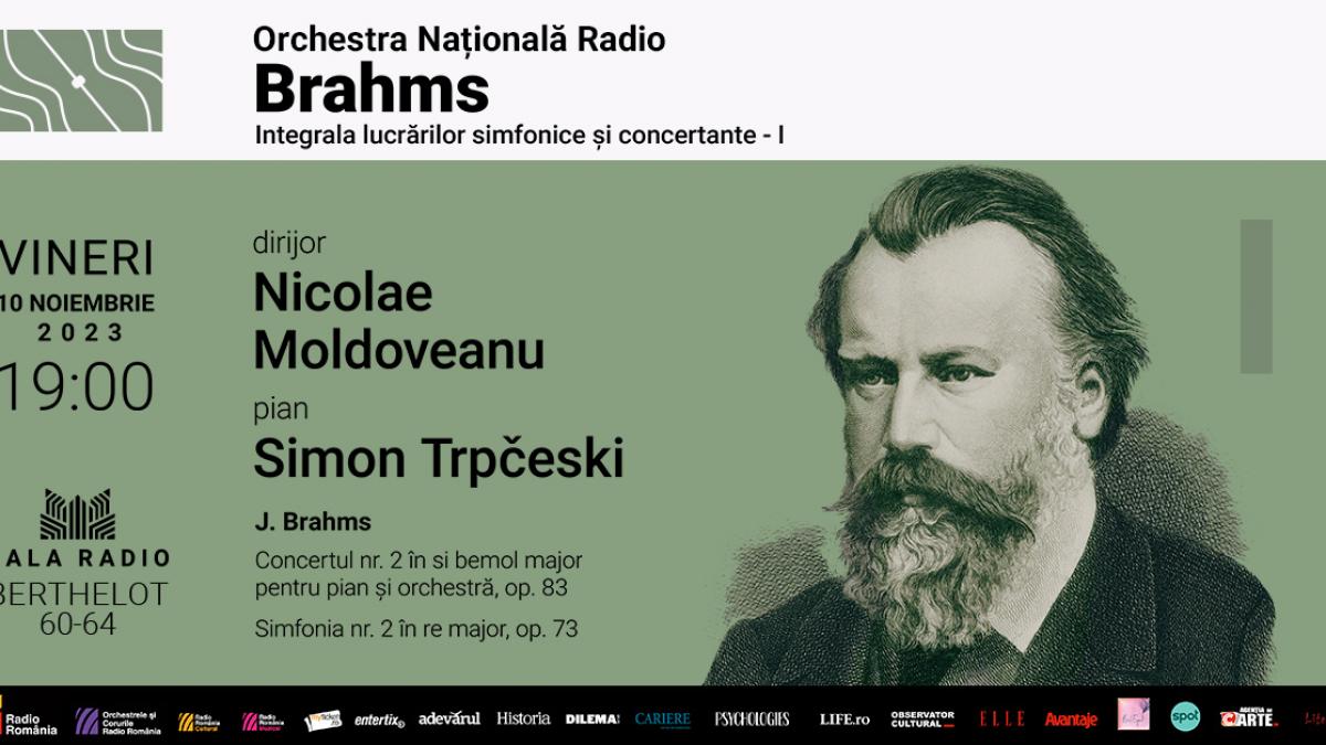 BRAHMS 190: Integrala lucrărilor simfonice și concertante, la Sala Radio