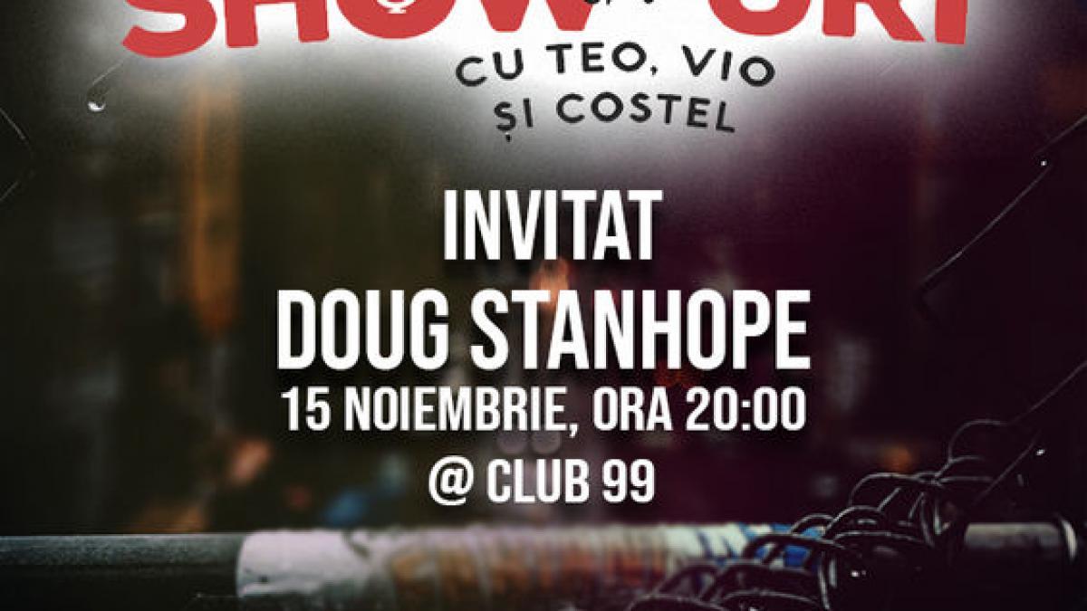 Sărbătoare pentru improvizație și stand-up comedy: ateliere cu invitați internaționali celebri, spectacole unice și premieră de film cu Doug Stanhope la Just For Fun Comedy Festival