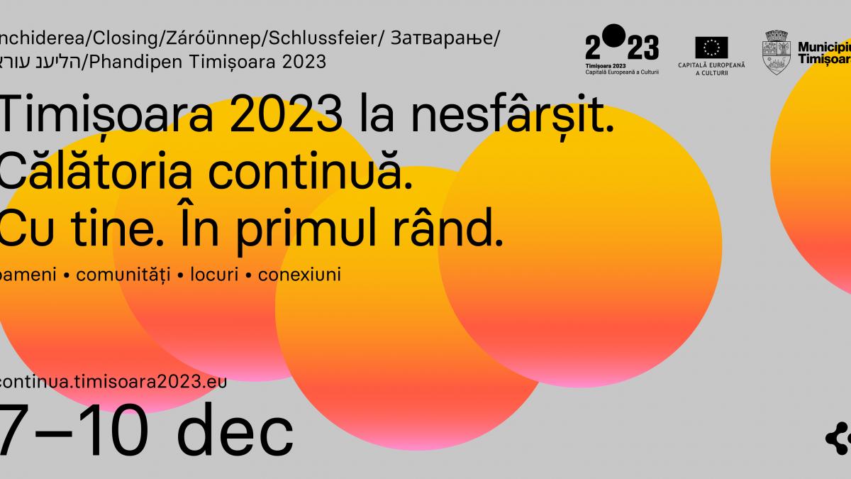 „Timișoara 2023 la nesfârșit”, cu cei mai în vogă artiști ai momentului