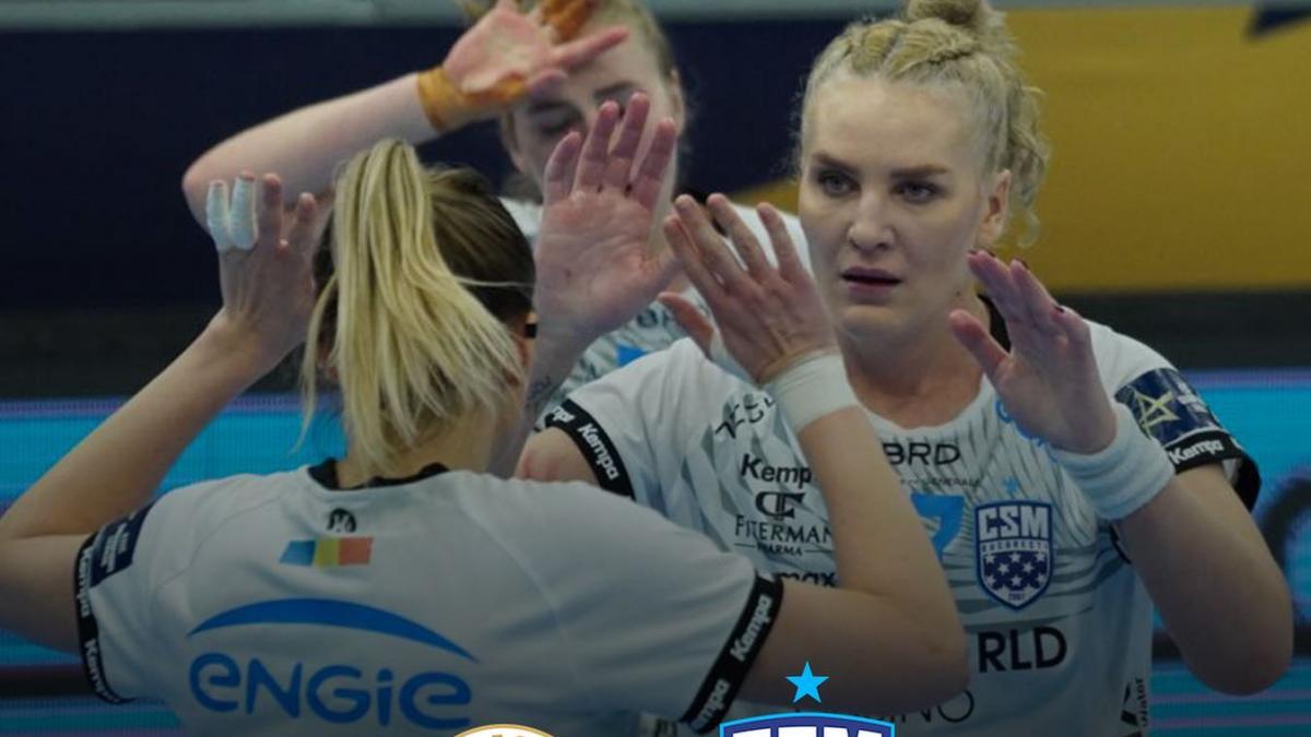 Victorie clară în Ungaria pentru CSM București, în Liga Campionilor