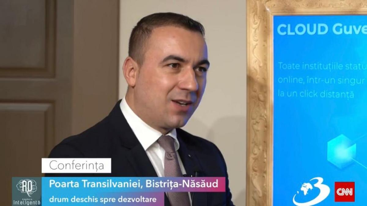Bogdan Gruia Ivan, ministrul Digitalizării: &quot;Cloud-ul regional, care va fi construit la Bistrița, este cel mai important proiect de dezvoltare din județ&quot;