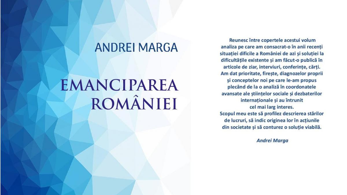 Andrei Marga, Emanciparea României