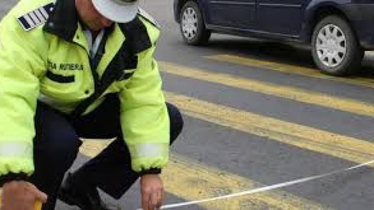 Accidente în lanț, pe trecerile de pietoni din Sibiu!