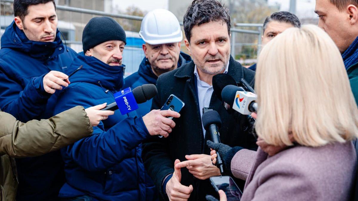 Nicușor Dan: Alți 600 de metri de conductă nouă au fost înlocuiți pe Magistrala I Vest