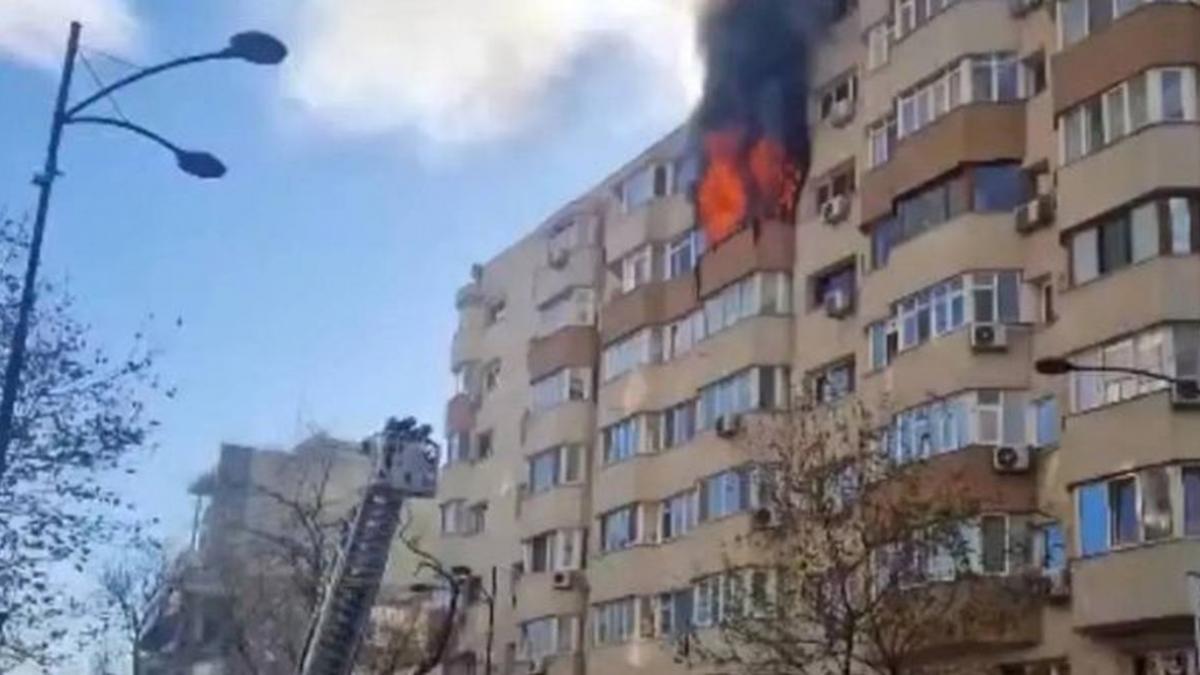incendiu calea dorobanti