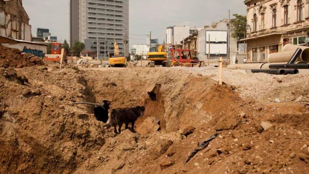 După 10 ani, reconstrucţia Pieţei Matache intră de azi în linie dreaptă