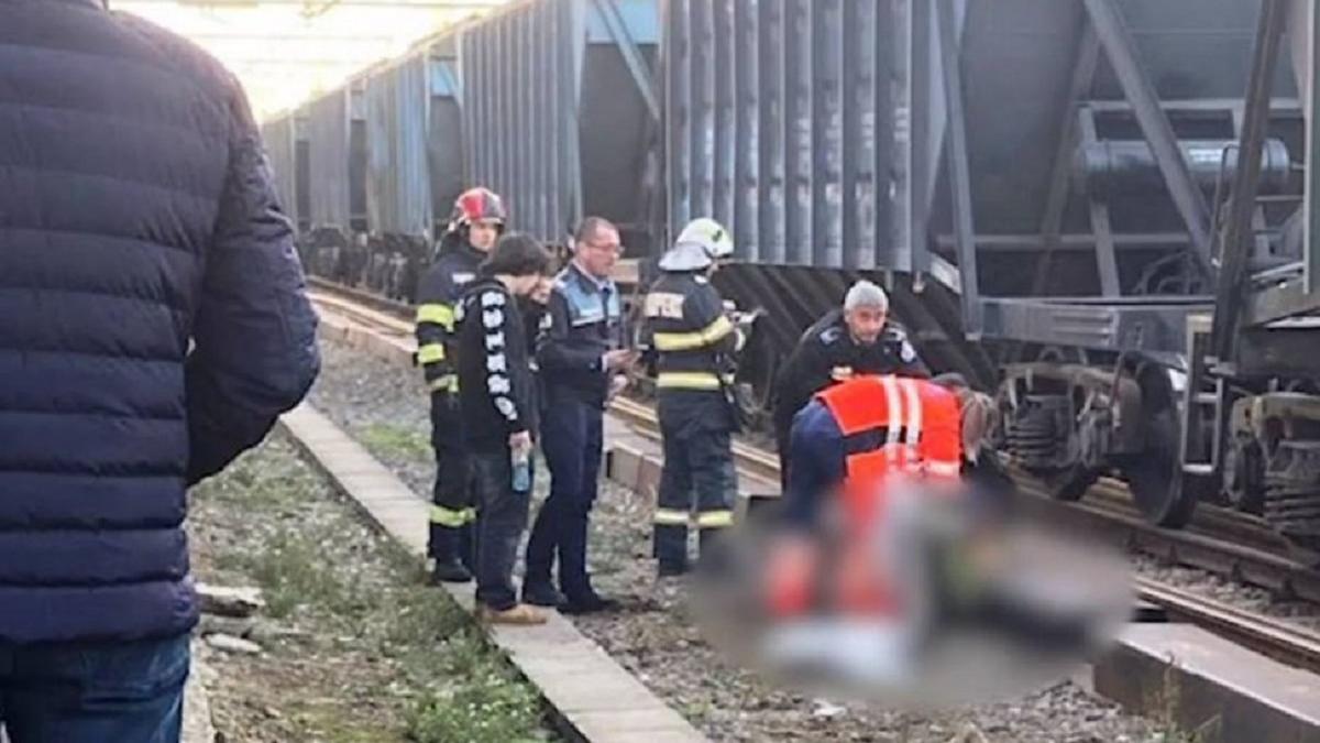 socant baiat 14 ani electrocutat tren poza