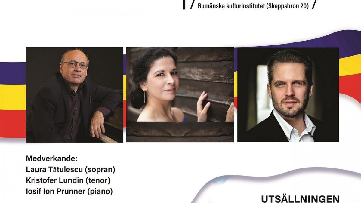 Concert de muzică clasică și expoziții despre personalități din România, de Ziua Culturii Naționale la Stockholm