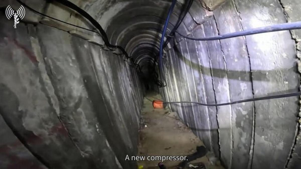 labirint orori gaza tunel ostatici copil hamas