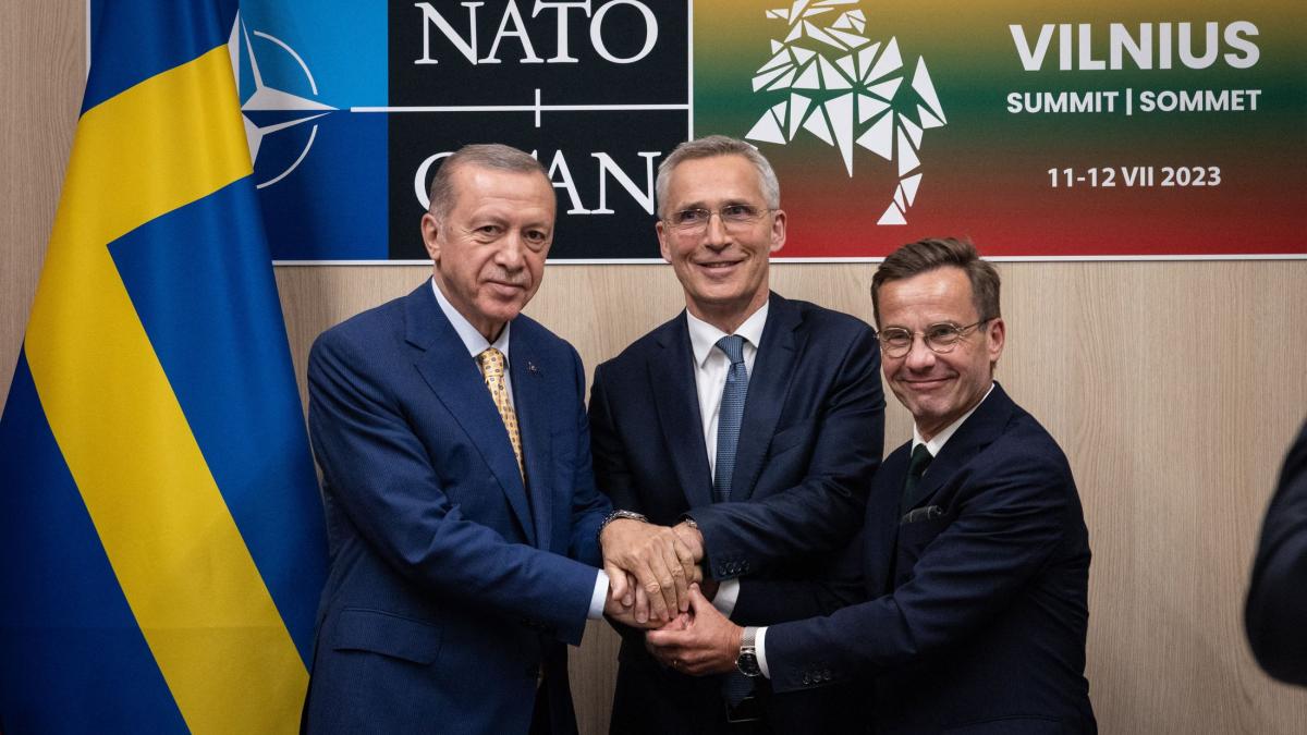Președintele Turciei a semnat ratificarea aderării Suediei la NATO