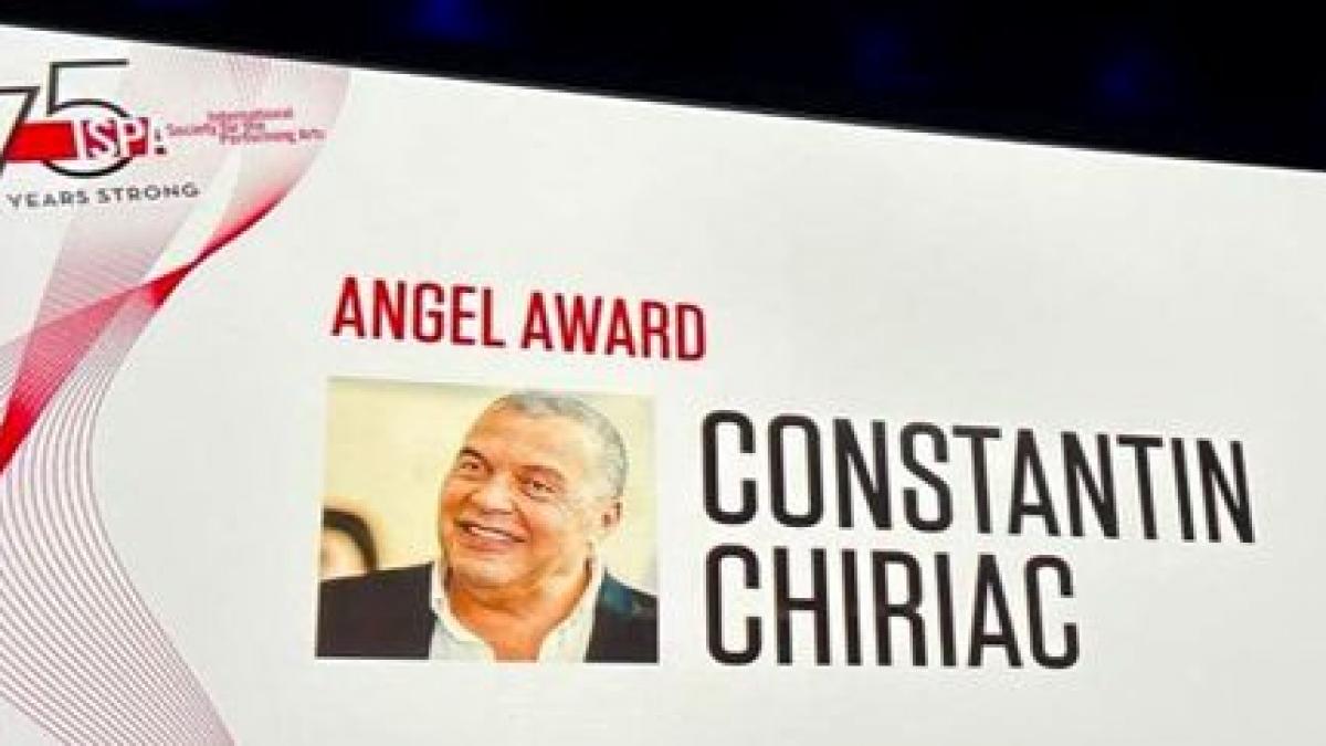 Constantin Chiriac, Președintele Festivalului Internațional de Teatru de la Sibiu a primit premiul ISPA Angel Award 2024