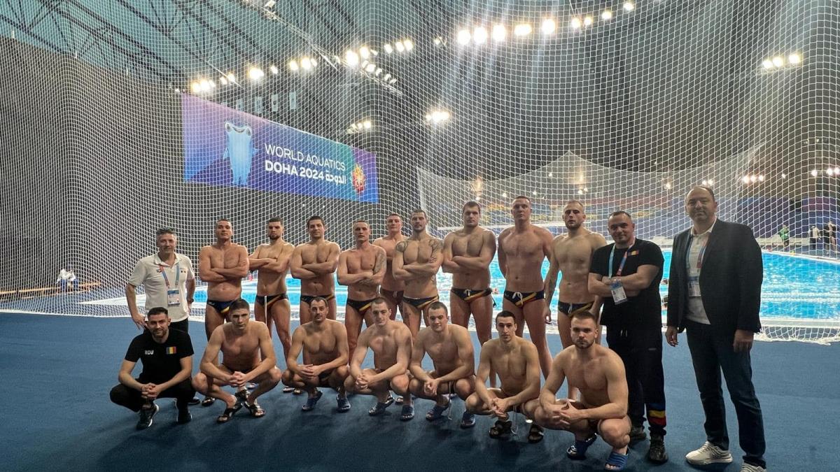 Naționala de polo a României, învinsă de Ungaria în primul meci de la Campionatul Mondial