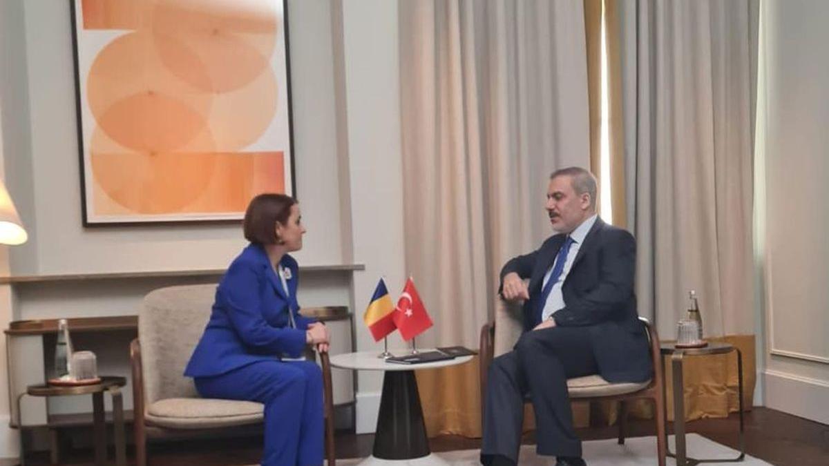 Ministrul de Externe, Luminița Odobescu, s-a întâlnit la Munchen cu veterani ucraineni