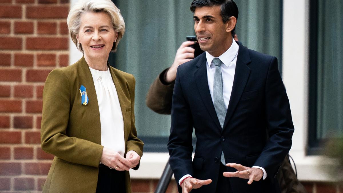 Von der Leyen și Sunak, discuții despre moartea lui Navalnîi, Ucraina, Gaza și Marea Roșie