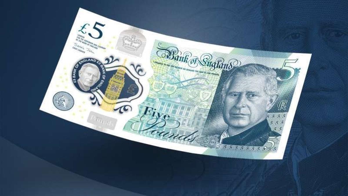 Portretul regelui Charles al III-lea va apărea pe bancnote din Regatul Unit începând din luna iunie