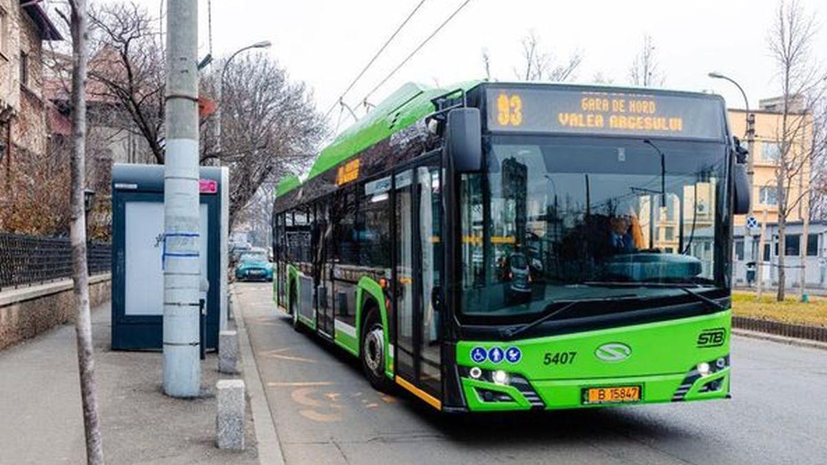 București: Linia 93, operată numai cu troleibuze cu autonomie, prelungită până în cartierul Brâncuși