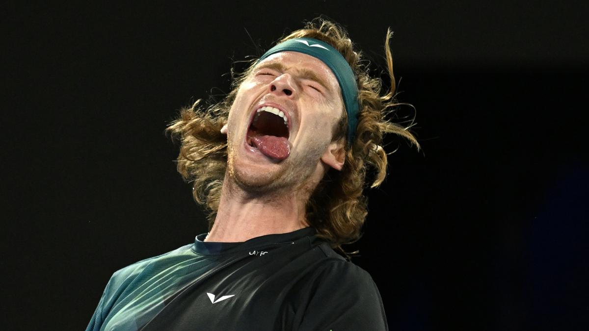 Andrey Rublev, locul 5 mondial a înjurat un arbitru în semifinalele din Dubai