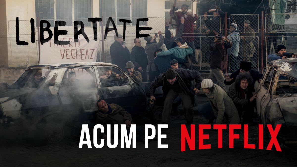 Filmul LIBERTATE (regia Tudor Giurgiu), disponibil de astăzi pe NETFLIX