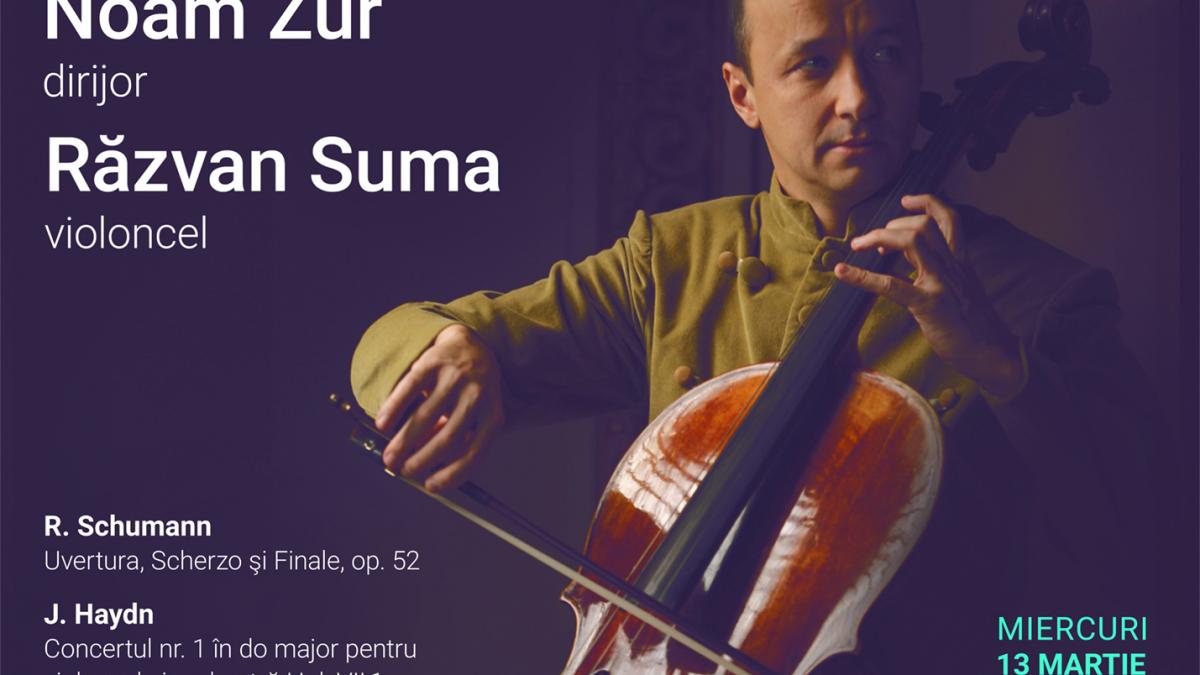 Violoncelistul Răzvan Suma cântă Haydn la Sala Radio