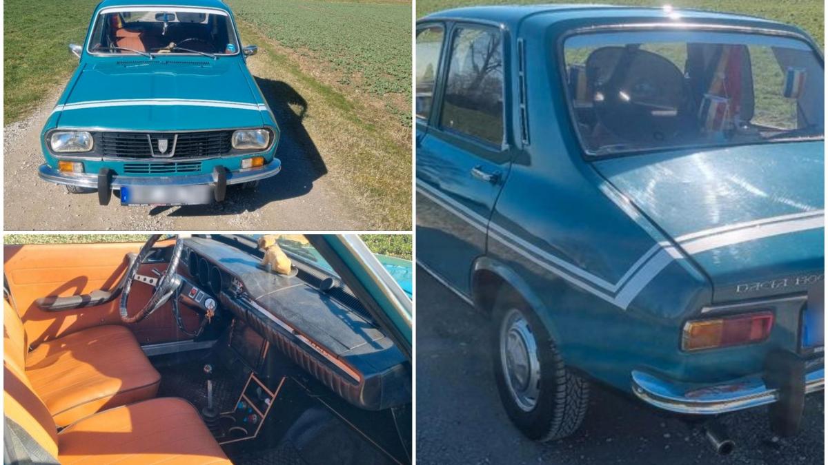 Dacia 1300, mașină de epocă. Anunț de vânzare  al unui neamț pentru autoturismul fabricat în 1975