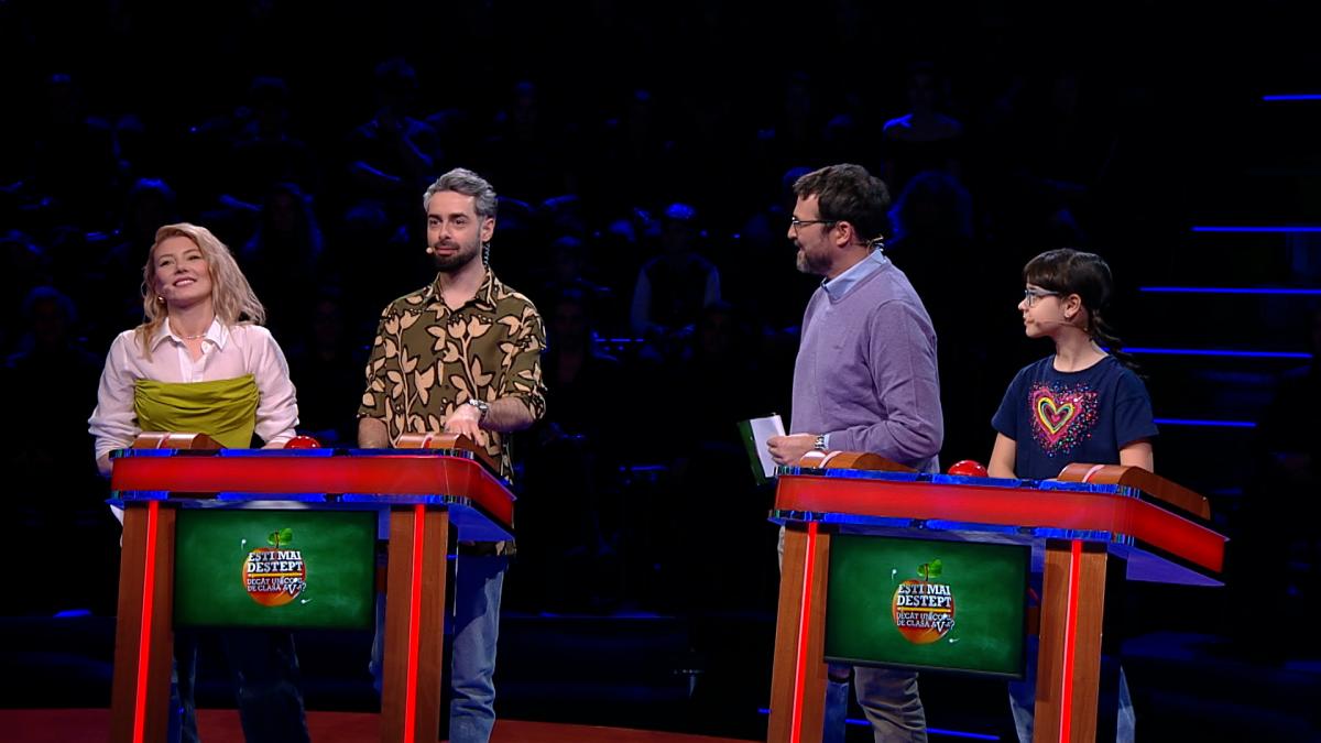 Radu Bucălae și soția lui, Alexandra, vin în platoul Ești mai deștept decât un copil de clasa a V-a?, vineri, de la ora 18.00  ,,Eu nu mai pot cu această tensiune!”