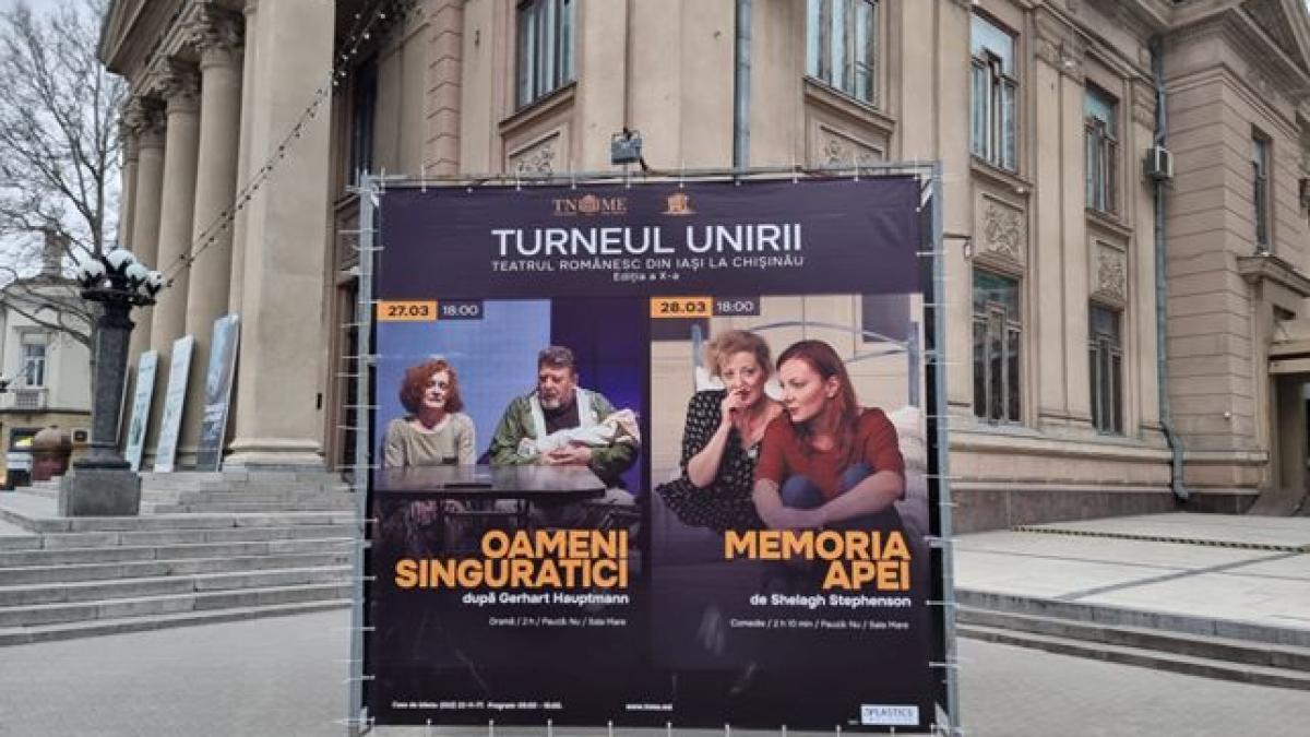 Ziua Mondială a Teatrului și Ziua Unirii Basarabiei cu România,  sărbătorită de Teatrul Național Iași la Chișinău, pe scena Naționalului „Mihai Eminescu”