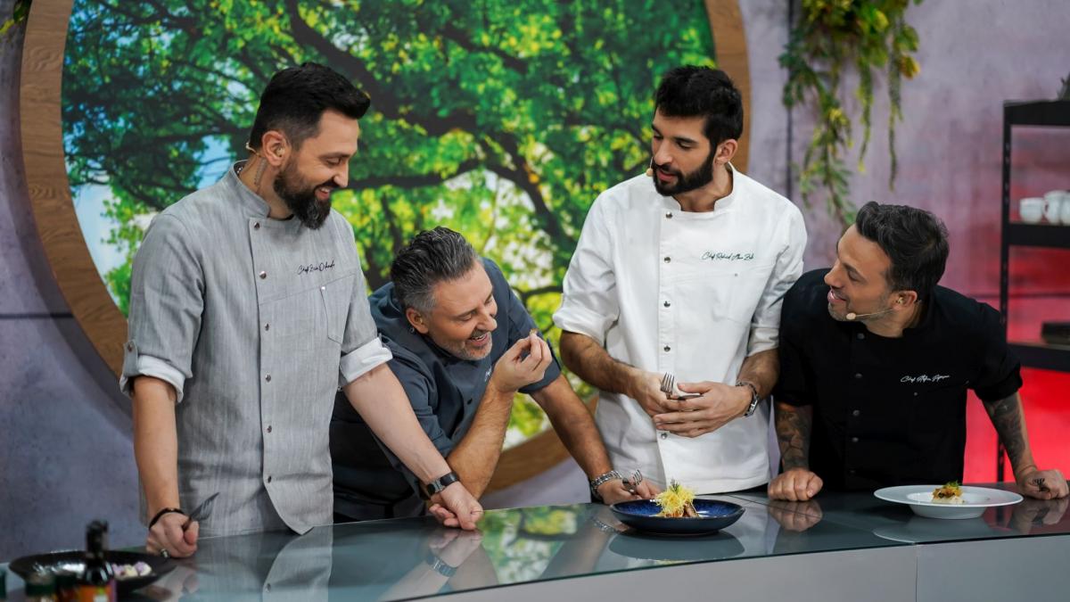 Chef Richard Abou Zaki a câștigat a doua amuletă a sezonului,  ieri seară, la Chefi la cuțite