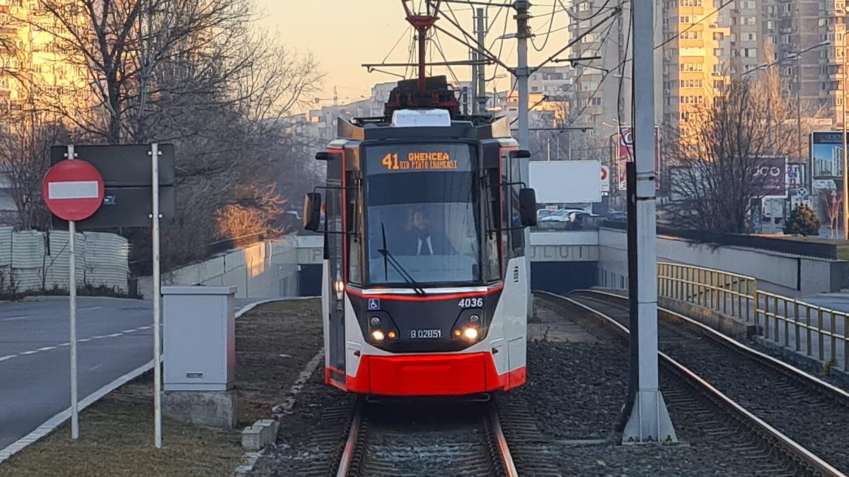 Linia de tramvai 41 va fi suspendată temporar sâmbătă