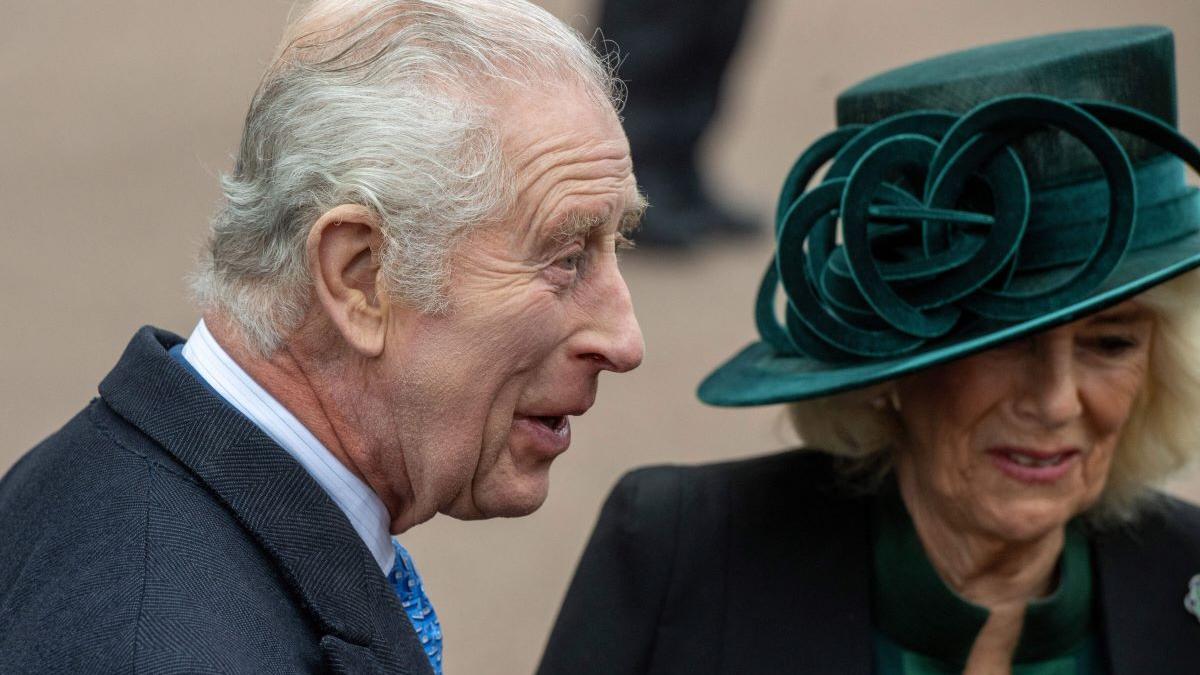 Regele Charles al III-lea a asistat la slujba de Paşte oficiată în capela Saint-George din Windsor