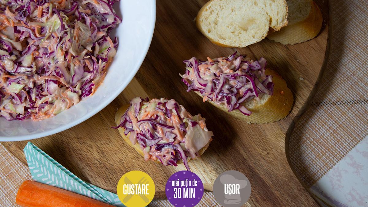 salata coleslaw reteta colonisti olandezi america indragostit