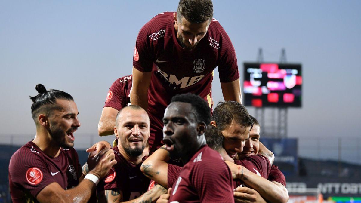 CFR Cluj a umilit Rapidul în Giulești
