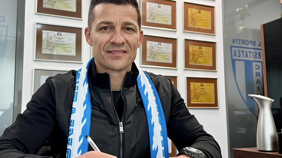 Constantin Gâlcă este noul antrenor al Universității Craiova