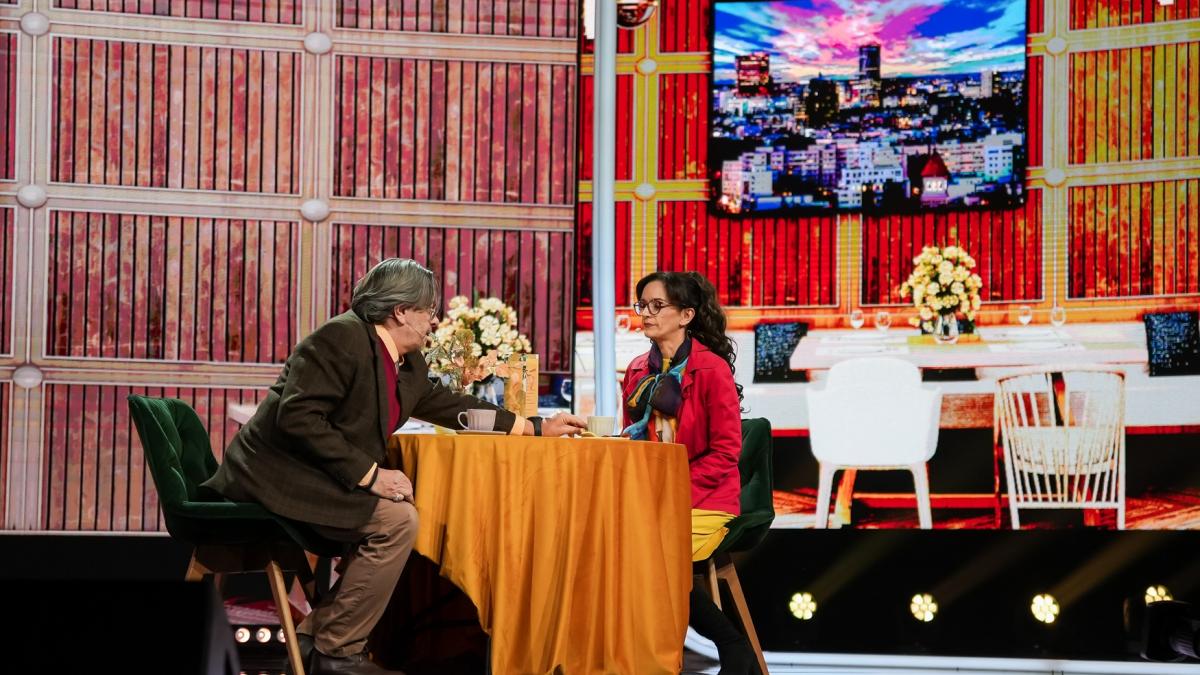 Alina și Cristin Tomi, parteneri pe scena de teatru și în viață, vin la iUmor cu un moment savuros, duminică, de la ora 20.00, la Antena 1