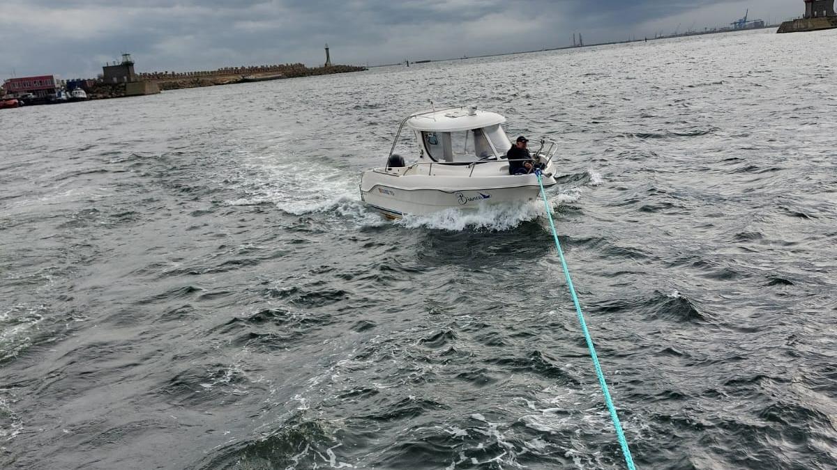 Marinar în stare de inconștiență, pe o navă din Sulina
