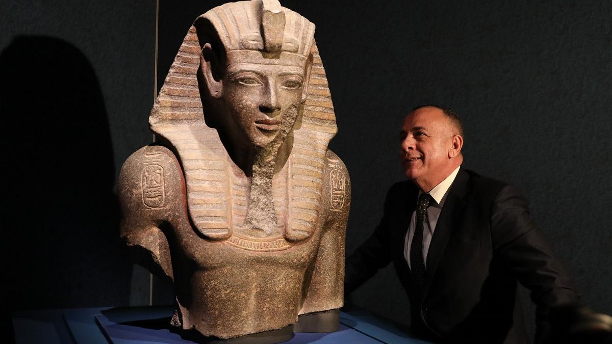 Egiptul a recuperat o statuie furată a lui Ramses al II-lea, veche de 3.400 de ani