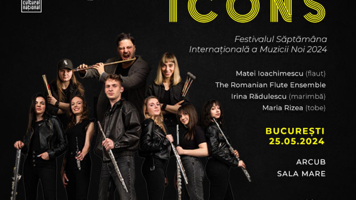 Turneul național ICONS se încheie cu un concert la ARCUB – Hanul Gabroveni. Renumitul flautist Matei Ioachimescu invită publicul la o experiență contemporană a Legendelor pop-rock