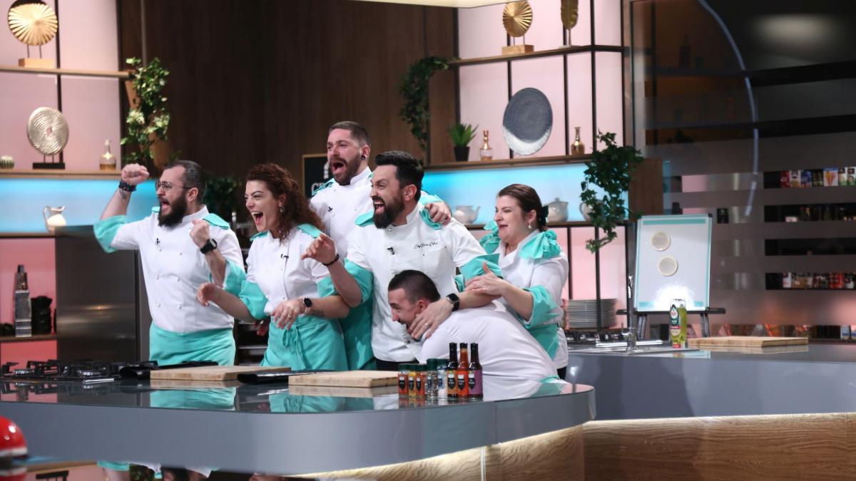 Echipa lui Chef Orlando, al doilea battle câștigat la Chefi la cuțite  Diseară, actorii din serialul Bravo, tată! vin la degustare